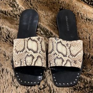 Freda Salvador toe slip on sandal